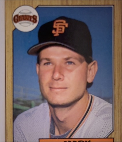 1987 Topps #21 Mark Davis San Francisco Giants — front