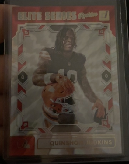 2025 Panini Donruss Elite Series Rookies #ESR-QJS Quinshon Judkins — front