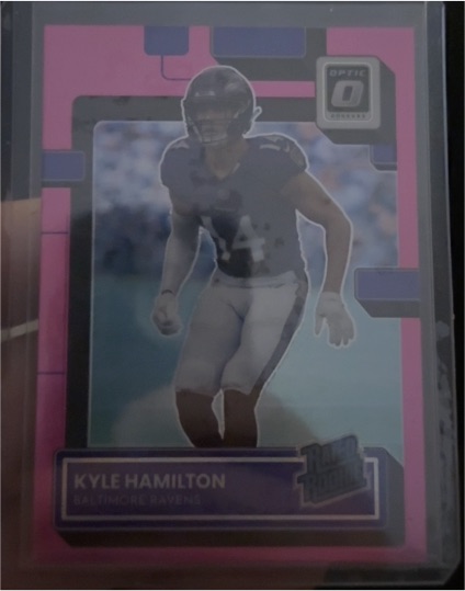 2022 Panini Donruss Optic #238 Kyle Hamilton — front