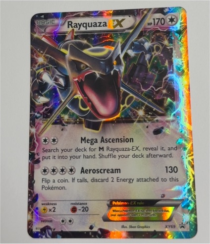 Pokémon TCG Rayquaza EX #XY69 — front