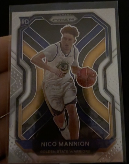 2020-21 Panini Prizm #293 Nico Mannion — front