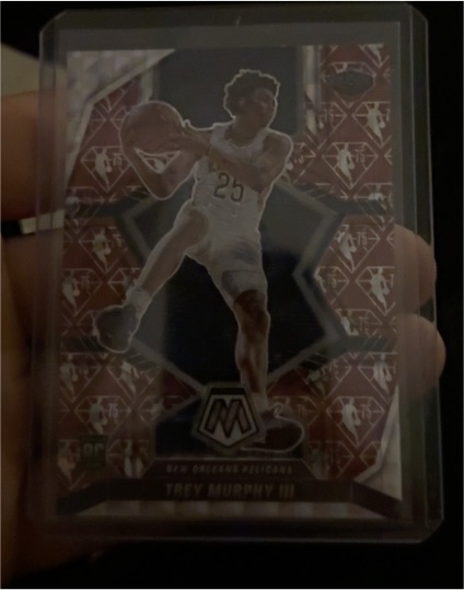 2021-22 Panini Mosaic RC Trey Murphy III — front