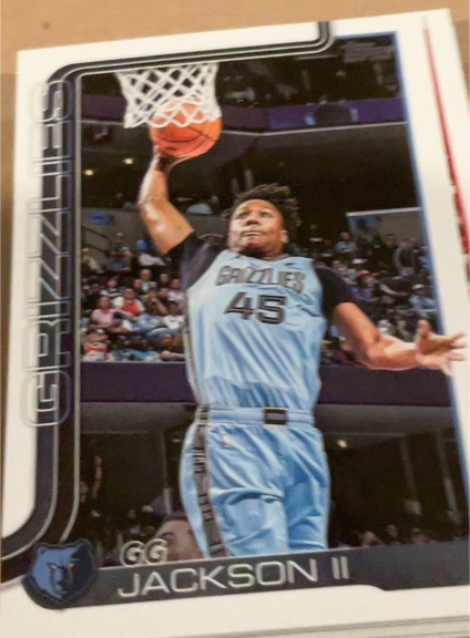 2025-26 Topps #249 GG Jackson II — front