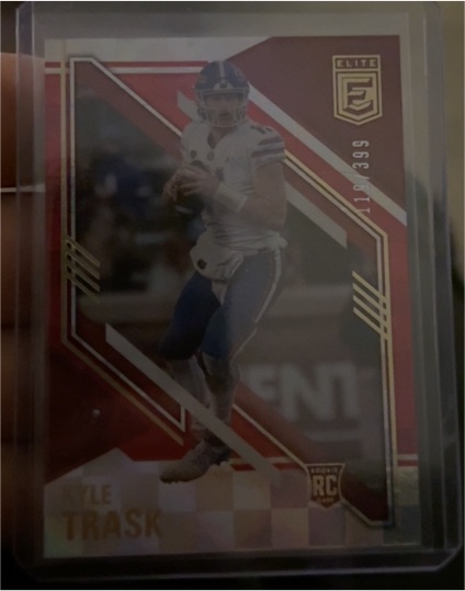 2021 Panini Donruss Elite Aspirations Red #106 Kyle Trask — front