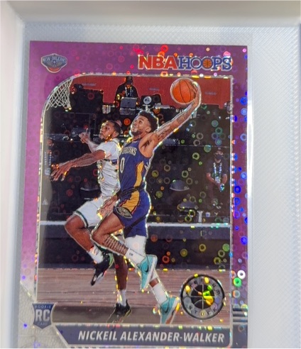 2019-20 Panini NBA Hoops Premium Stock #214 Nickeil Alexander-Walker — front