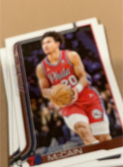 2025-26 Topps #24 Jared McCain — front