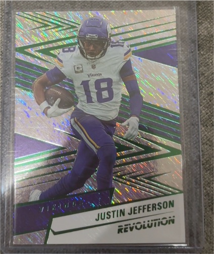 2025 Panini Revolution #50 Justin Jefferson — front