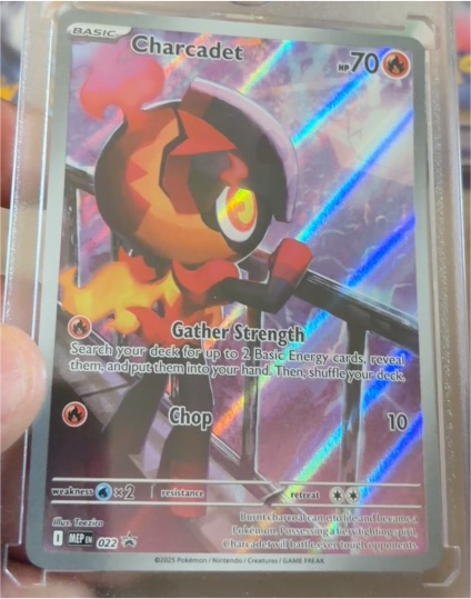 2025 Pokémon MEP #022 Charcadet — front