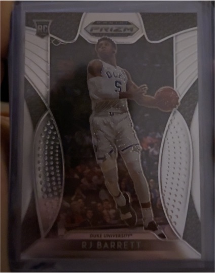 2019 Panini Prizm Draft Picks #3 RJ Barrett — front