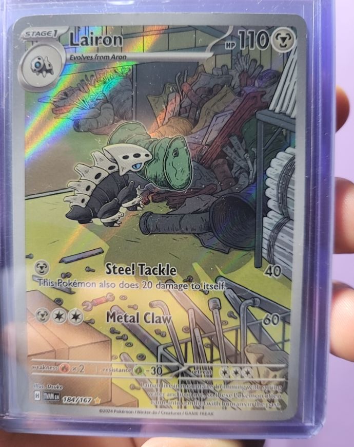 2024 Pokemon SV06 Twilight Masquerade #184 Lairon — front