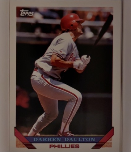 1993 Topps #180 Darren Daulton — front