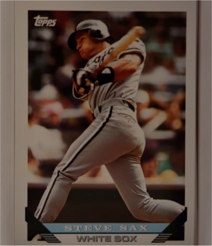 1993 Topps #367 Steve Sax — front