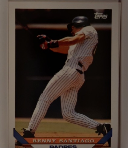 1993 Topps #220 Benny Santiago — front
