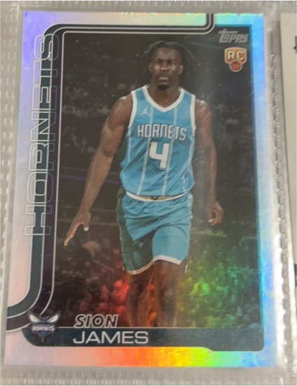 2025-26 Topps #233 Sion James — front