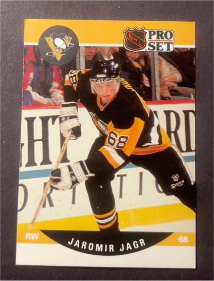 1990-91 Pro Set #632 Jaromir Jagr — front