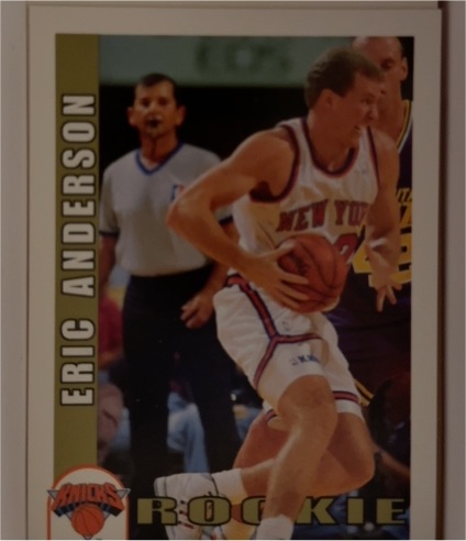 1992-93 Hoops #432 Eric Anderson — front