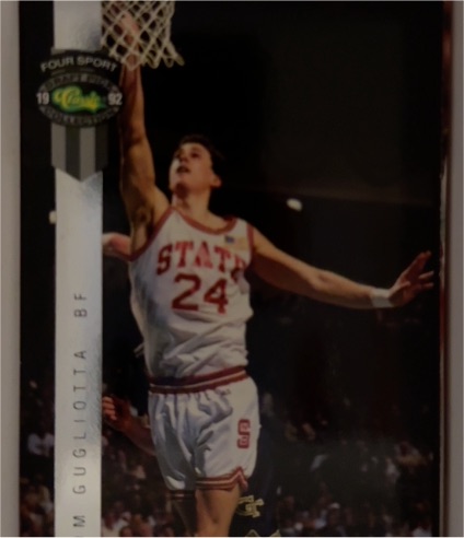 1992 Classic Four Sport #41 Tom Gugliotta — front