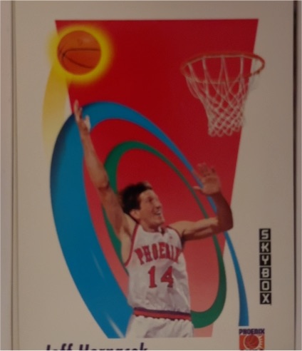 1991-92 SkyBox #224 Jeff Hornacek Phoenix Suns — front