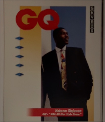 1991-92 SkyBox #324 Hakeem Olajuwon Houston Rockets — front