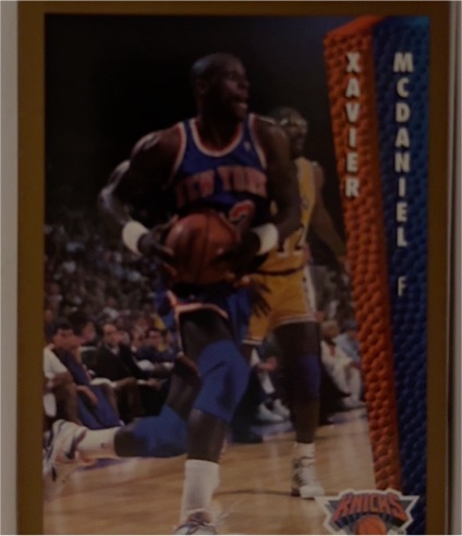 1992-93 Fleer #153 Xavier McDaniel — front