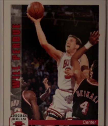 1992-93 Hoops #33 Will Perdue — front