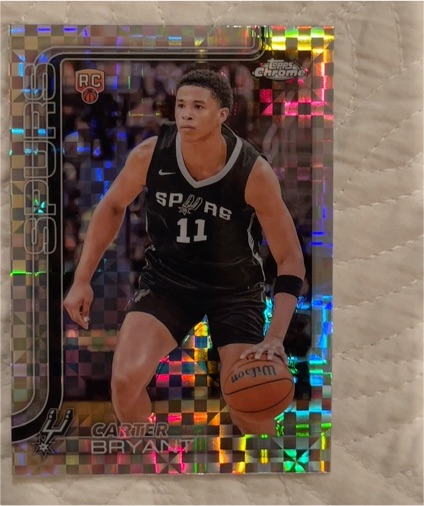 2025-26 Topps Chrome #264 Carter Bryant — front
