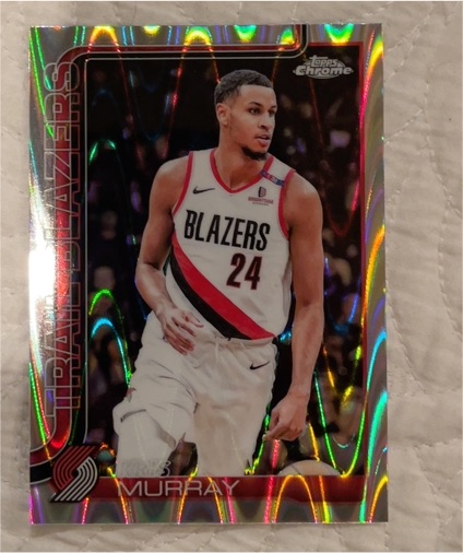 2025-26 Topps Chrome #217 Kris Murray — front