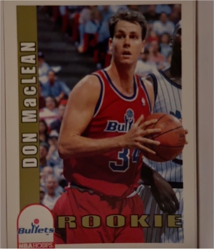 1992-93 Hoops #478 Don MacLean — front