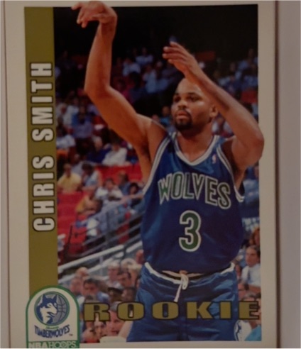 1992-93 Hoops #424 Chris Smith — front