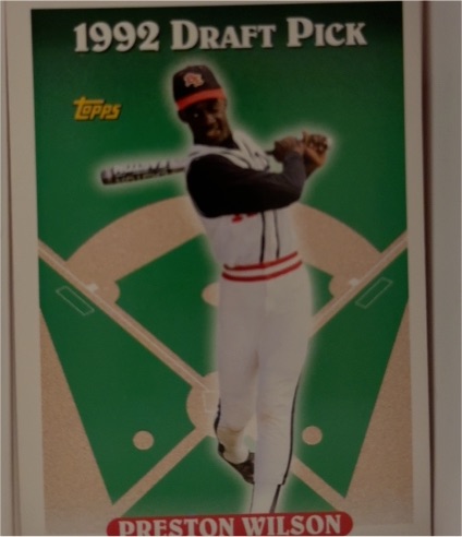1993 Topps #132 Preston Wilson — front