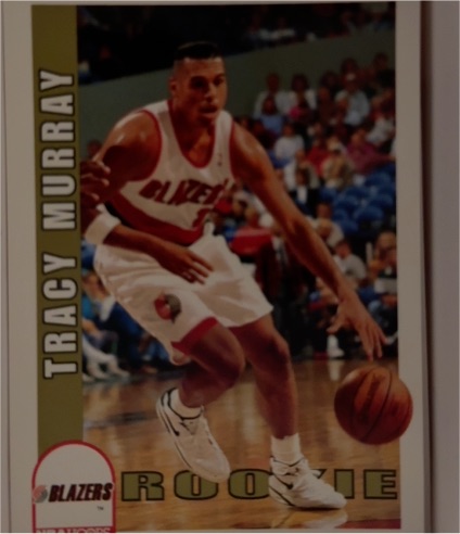 1992-93 Hoops #457 Tracy Murray — front
