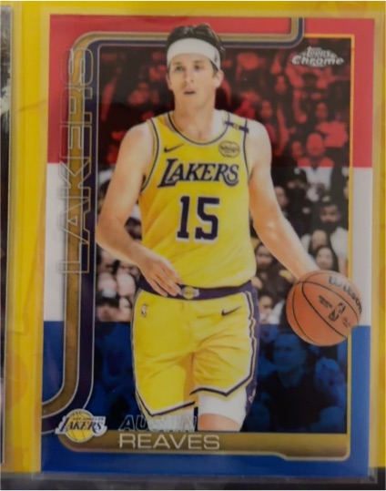 2025-26 Topps Chrome #126 Austin Reaves — front