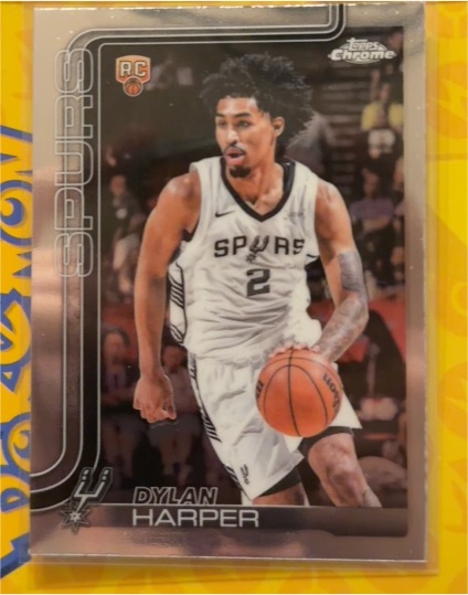 2025-26 Topps Chrome #252 Dylan Harper — front