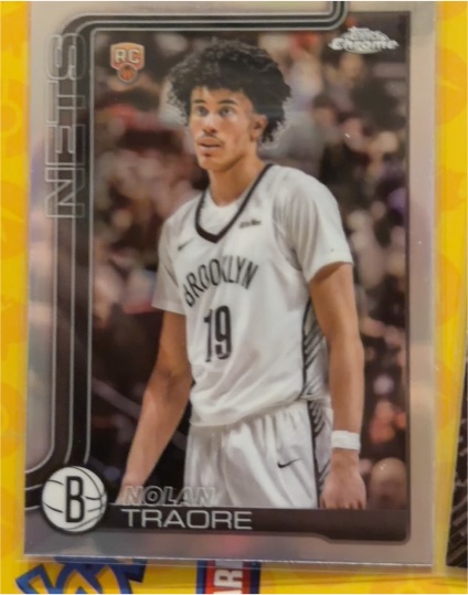 2025-26 Topps Chrome #269 Nolan Traore — front