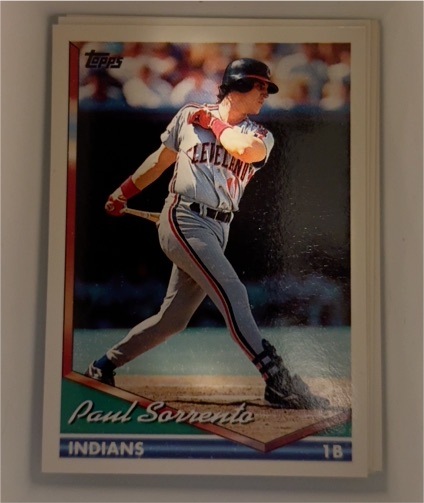 1994 Topps #358 Paul Sorrento — front