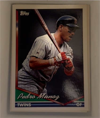 1994 Topps #459 Pedro Munoz — front