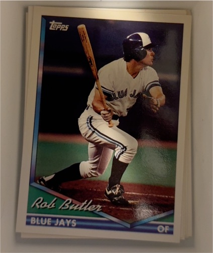 1994 Topps #361 Rob Butler — front
