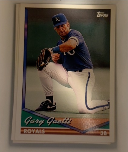 1994 Topps #403 Gary Gaetti — front