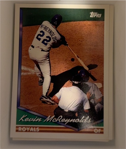 1994 Topps #218 Kevin McReynolds — front