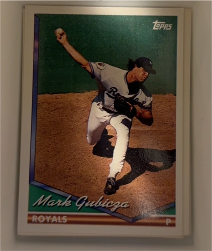 1994 Topps #357 Mark Gubicza — front