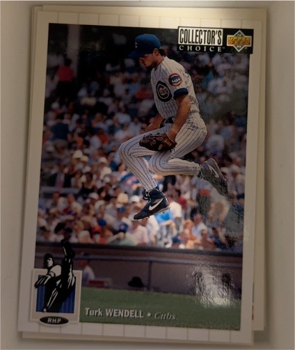 1994 Upper Deck Collector's Choice #290 Turk Wendell — front