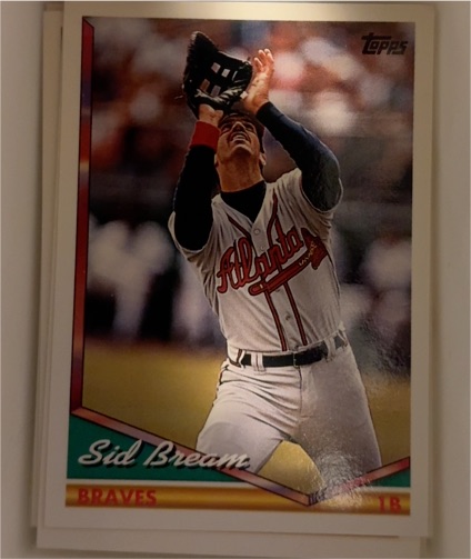 1994 Topps #528 Sid Bream — front