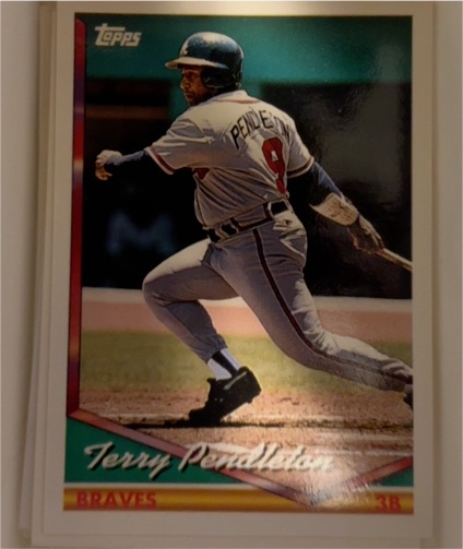 1994 Topps #735 Terry Pendleton — front