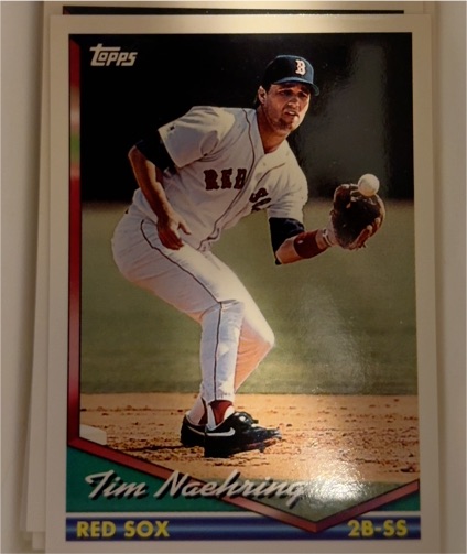 1994 Topps #474 Tim Naehring — front