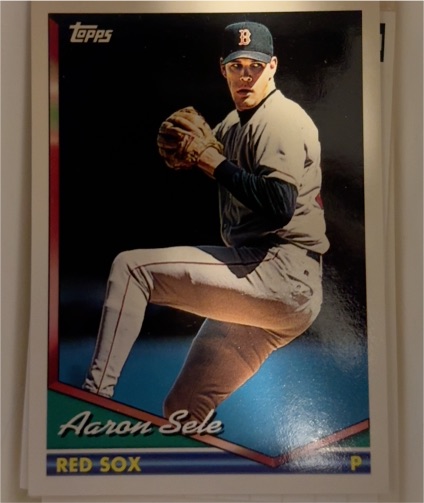 1994 Topps #445 Aaron Sele — front
