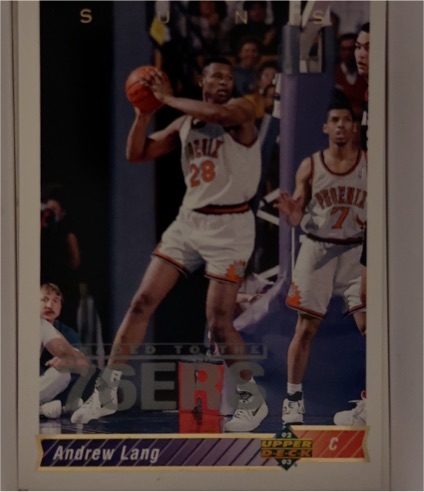 1992-93 Upper Deck #71 Andrew Lang — front