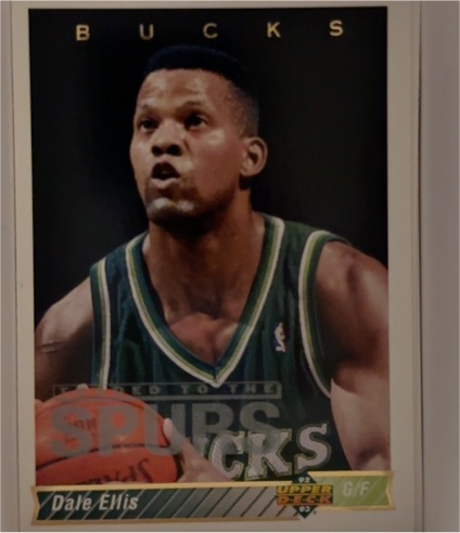 1992-93 Upper Deck #88 Dale Ellis — front