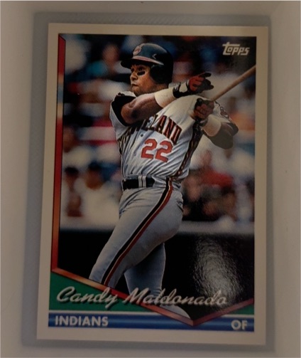 1994 Topps #213 Candy Maldonado — front