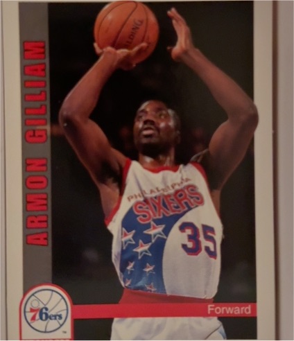 1992-93 Hoops #173 Armon Gilliam — front