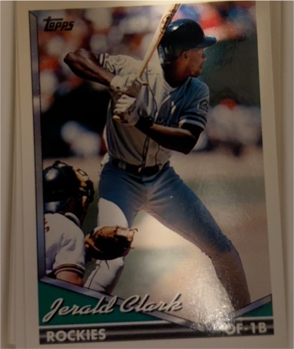 1994 Topps #77 Jerald Clark — front